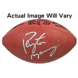 Peyton Manning Autographed Wilson Pro Football with â€˜03 & â 
