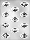   Anniversary Oval Candy Chocolate Molds favors party supplies 90 11353