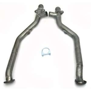    JBA 6632SH 2.5 Stainless Steel Exhaust Mid H Pipe: Automotive