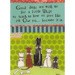 Curly Girl   SSNC47   GOOD DOGS Greeting Card