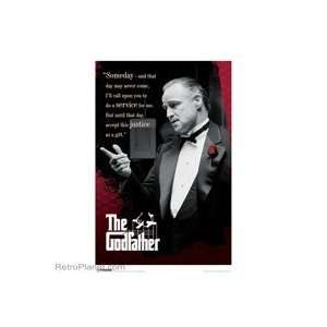  The Godfather Quote Poster