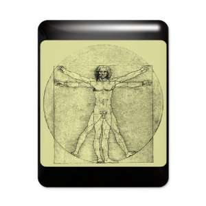  iPad Case Black Vitruvian Man by Da Vinci: Everything Else
