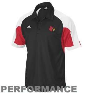   adidas Louisville Cardinals Black Head Coach Polo: Sports & Outdoors
