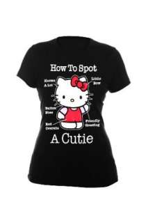  Hello Kitty How To Spot A Cutie Girls T Shirt Clothing