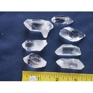  Assortment of Double Terminated Quartz Crystals, 11.17.20 