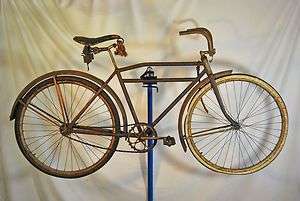   1920s Schwinn Motorbike 28 metal clad wheel bicycle bike ND CC