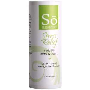 So Essential Stress Relief Natural Body Powder, 2.6 Ounce:  