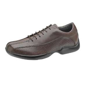 Aetrex Gramercy Brown Perforated Oxford   Mens  Sports 