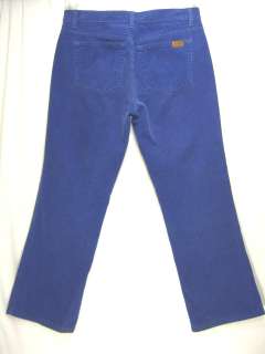 RALPH LAUREN Polo Jeans Co Blue Corduroy Womens Size 6  