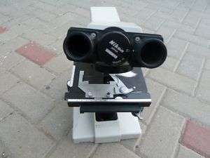 NIKON LABOPHOT MICROSCOPE FOR PARTS AS IS  