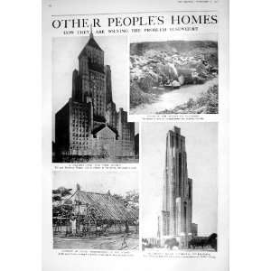  1925 NEW YORK CHURCH CLYDESIDE HOUSE SUDAN PITTSBURG 