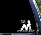 my 5TH WHEEL is sexy jayco travel trailer DECAL sticker