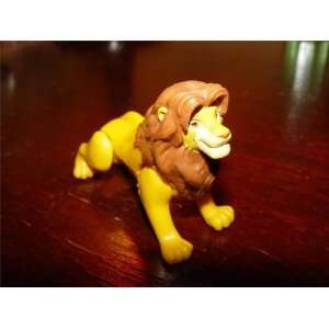  simba lion disney vintage toy figure doll king jungle 