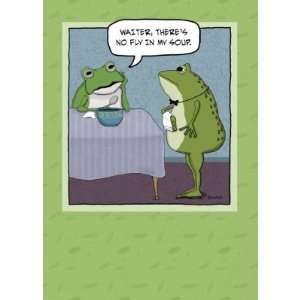  Funny birthday card: Disappointed frog: Health & Personal 
