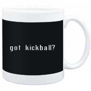  Mug Black  Got Kickball?  Sports