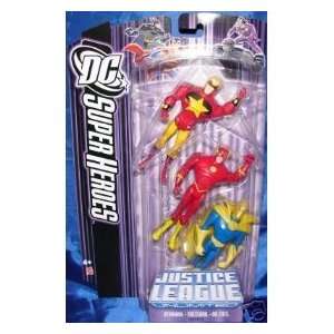   League Unlimited 3 Pack Starman, The Flash, Dr. Fate Toys & Games