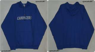 NFL San Diego Chargers Hoodie Sweater Jersey Mens NWT  