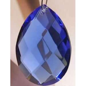  Blue Crystal Prism   Cobalt Blue   2 Inch/50mm   SET of 4 