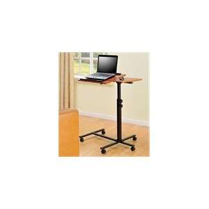  Altra Industries Computer Cart Cherry with Black Office 
