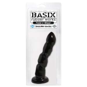  Basix Rubber Works 8 Inch Twist N Shout with Suction Cup 