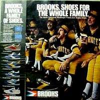 1980 Pittsburgh Pirates Baseball Brooks Tennis Shoes AD  