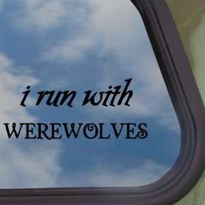   Werewolves Black Decal Twilight Edward Cullen Sticker: Home & Kitchen