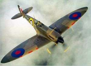 RC model building plan Spitfire, warbird.  