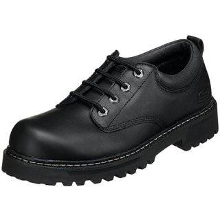  Skechers Mens Pixel Padded Collar Oxford Shoes