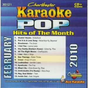   CDG CB30121   Pop Hits of the Month February 2010 