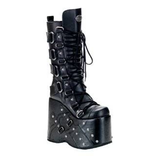 Inch Wedge Platform Boots MENS SIZING Knee High Boots Gothic Style 