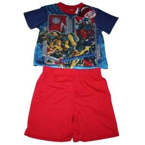 Transformers Optimus Prime Toddler T shirt & Pants Set Sleepwear Set 