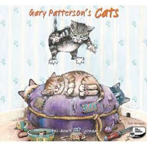  2011 2012 Gary Pattersons Cats 12x24 inch Large Wall Calendar 