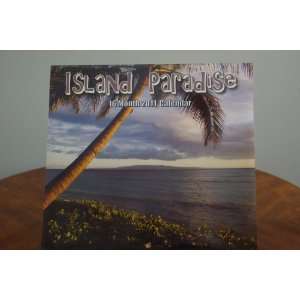  2011 Large Wall Calendar   Island Paradise Office 
