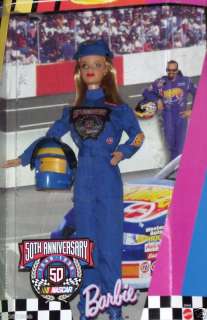 BARBIE 50TH ANNIVERSARY NASCAR COLLECTOR EDITION KYLE PETTY