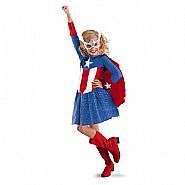 Captain America Dream Girl Classic Costume Size 4 6  