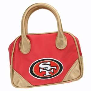  NFL San Francisco 49ers Mini Bowler Purse: Sports 