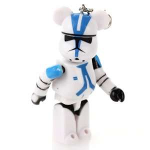  Star Wars Clone Trooper Miniature Bear Keychain 