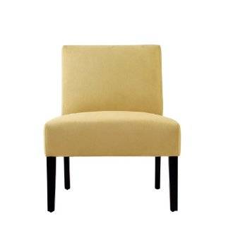 Linon Trento Slipper Chair Ivory:  Home & Kitchen