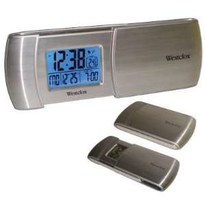   Westclox Jumbo Size Ultra Thin Travel LCD Alarm Clock: Home & Kitchen