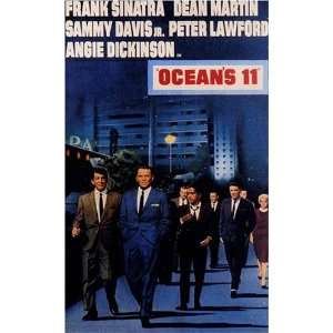 Vintage Rat Pack Dean Martin Frank Sinatra Movie Poster Oceans 11 