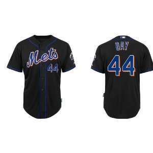 New York Mets #44 Jason Bay Black 2011 MLB Authentic Jerseys Cool Base 
