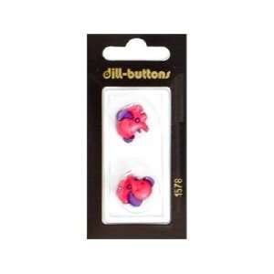  Dill Buttons Pink Elephant Arts, Crafts & Sewing