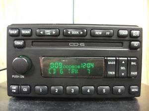 Ford Explorer Mustang factory 6 disc CD player radio 01 02 03 04 1L2F 