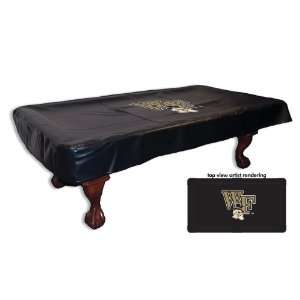 Wake Forest Demon Deacons Billiard Table Cover by HBS:  