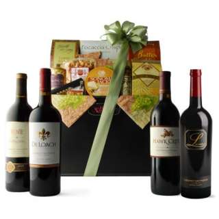 Executive Selection Cabernet Quartet Wine Gift Basket 