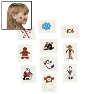  Glitter Holiday Tattoos   36 per unit Toys & Games