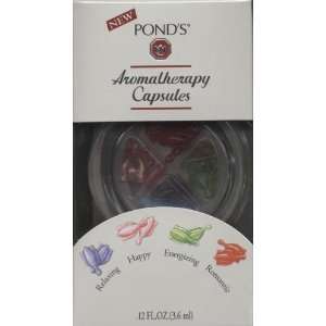 Ponds Aromatherapy capsules 12 FL OZ Four Fragrances Happy, Romantic 