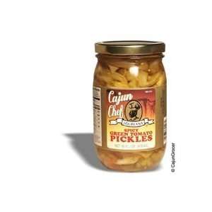 Cajun Chef Green Tomato Pickles  Grocery & Gourmet Food