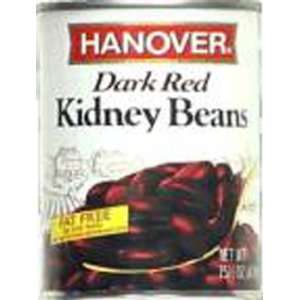 Hanover Dark Red Kidney Beans   24 Pack  Grocery & Gourmet 