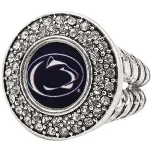  Penn State Nittany Lions Team Logo Crystal Ring: Sports 